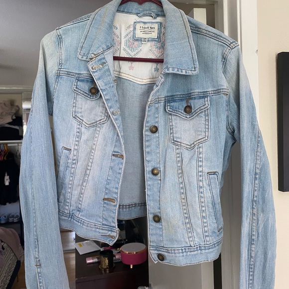 Hollister Light Blue Denim Jacket - Picture 1 of 4